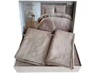 Постельное белье Maison D'or Mirabella Dantela Beige Жаккард сатин