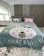 Постельное белье плюшевое евро Dushka Home 20682 200х220 см
