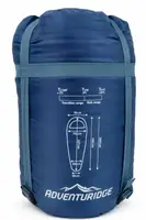 Спальный мешок, спальник осень-весна +2°С Adventuridge синий