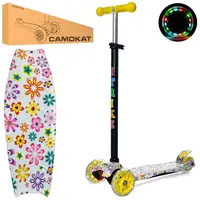 Самокат детский MAXI iTrike JR 3-055-1-WP15 с подсветкой