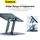 Подставка для ноутбука Baseus UltraStable Pro Series Rotatable and Foldable Laptop Stand (2 hinge)