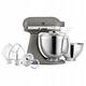 Кухонная машина KitchenAid 5KSM185PSEGR 300 Вт серая
