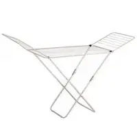 Сушка для білизни підлогова Stenson Classic MH-2717-white 180х50х105 см біла