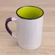 Кружка с пожеланием Birthday (белая с зеленым)