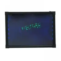 Флуоресцентна дошка FLUORECENT BOARD 60*80 c фломастером і серветкою (2840)