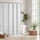 Шторка для ванной комнаты Bathlux 180 x 180 см с водоотталкивающим покрытием, с геометрическим узором