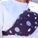 Сумка-бананка Bumbag унисекс на пояс и через плечо Воздушные шары 27x16 см