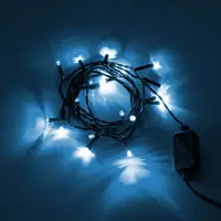Електрична гірлянда YES Нитка 975047 2 м 20 LED холодно-біла