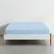 Простыня на резинке для коляски и люльки 40x80 LIGHT BLUE STARFALL