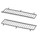 Сушилка для посуды 41,5х26х11,5 см Black Kamille KM-0769C