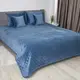 Покрывало полуторное ТЕП Velour Ромб круглый 4-00515_33875 150х210 см темно-синее