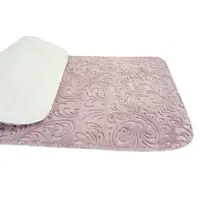 Набір килимків Karaca Home - Delora gul kurusu рожевий 60*100+50*60