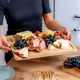 Набор разделочных досок для кухни из бамбука 3 штуки в комплекте, бамбуковая доска для кухни