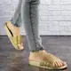 Шлепки женские с камнями Fashion Bruno 1032 38 размер 24 см Золотистый