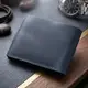 Качественное мужское портмоне в винтажном стиле GRANDE PELLE 11231 Синее