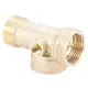Соединитель пятивыводной 80мм 1”М×1”F×1”F×1/4”M×1/4”F ∠180° AQUATICA (779599)