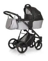 Коляски 3 в 1 Verdi Dynamic 9023-VDE-07L ECO, light grey/black, світло сірий/чорний