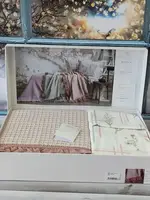 Monica pudra вафельное пике с простыней и наволочками. Pupilla Турция.
