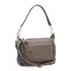 Женская кожаная сумка Borsa Leather K1bb301gr-grey