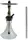 Дымный кальян с прозрачной колбой Sky Hookah SDM - Gold & Black (чёрно-золотистый, полный комплект)