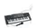Детский синтезатор Keyboard R 69 с микрофоном 37 клавиш. Black and White (182440)