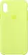 Чехол-накладка TOTO Silicone Case Apple iPhone XR Yellow