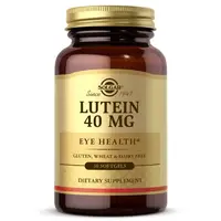 Натуральная добавка Solgar Lutein 40 mg, 30 капсул