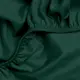 Простыня сатин на резинке для коляски и люльки 40x80 MALACHITE