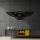 Настенный логотип из дерева в форме автомобильного значка Bentley