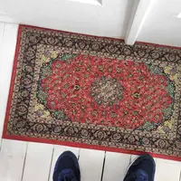 Килимок придверний з принтом Перський килим 45x75x0,4 см (KOV_24L003)