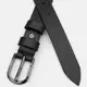Женский кожаный ремень Borsa Leather 110v1genw33-black