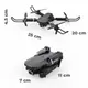 Квадрокоптер Professional Drone E88 1800 mah, 2 HD камеры, время полета до 15 мин