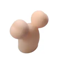 Насадка на вибратор "MICKEY", пудровый цвет