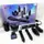 Фен-стайлер для волос 7в1 VGR V-477DARK Blue Professional 1400 Вт 7 насадок
