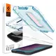 Защитное стекло Spigen для iPhone 12 Pro Max EZ FIT GLAS.tR Screen Protector (2 шт), Clear (AGL01791)