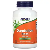 Натуральная добавка NOW Dandelion Root 500 mg, 100 вегакапсул