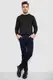 Джинсы мужские однотонные Straight, цвет синий, 244R1049-1