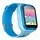 Детские водонепроницаемые телефон-часы с GPS трекером UWatch Q403 Android голубые
