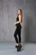 Кроссовки женские Fashion Geronimo 3794 41 размер 25,5 см Черный