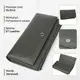 Горизонтальный кошелек с карманом для телефона из натуральной кожи ST Leather 23068 Зеленый