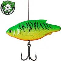 Блешня DAM MADCAT Inline Rattler 110гр 130мм (firetiger UV)