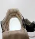 Мужские зимние кроссовки черный