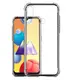 Силиконовый чехол для Samsung Galaxy A10s / M01s - Прозрачный (усиленные углы)