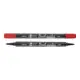 Маркер акварельный Santi Brush SWB-07 391063 красный