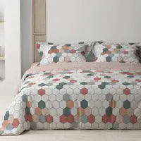 Постельное белье семейное ТЕП Happy Sleep Красочные соты 2-03797-28994 150х215х2 см