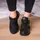 Сникеры женские Fashion Muscat 3202 40 размер 25,5 см Черный