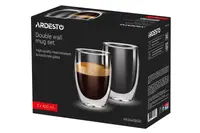 Набір склянок із подвійними стінками високих Ardesto AR2640BGR 400 мл 2 шт