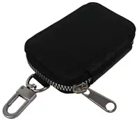 Ключница, чехол для ключей из натуральной кожи Luxury Key Case черная