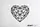 Пазл интерьерный деревянный на стену HEART 61,5x56,4x0,7см 169эл Сердце EWA