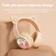Наушники Onikuma Cat Ear Bluetooth Wireless Gaming Headset B5 |BT/AUX, Type-C, 55H, RGB|